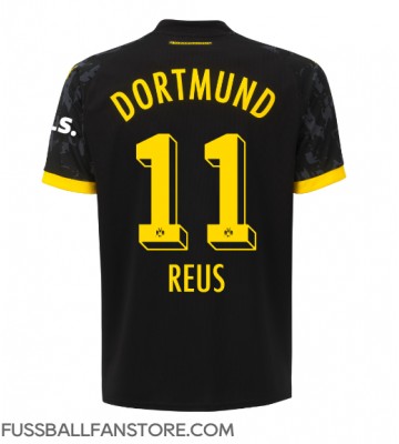 Borussia Dortmund Marco Reus #11 Replik Auswärtstrikot Damen 2023-24 Kurzarm